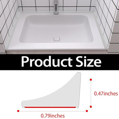 Raycity Silicone Shower Threshold Water Dam Barrier, 39 Inch, Clear - color: Transparent, style: 39Inch