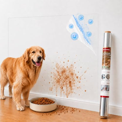 Clear Wall Protector Electrostatic Wall Protector Film 15.7inX32.8ft - size: 15.7in*32.8ft
