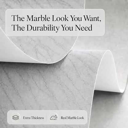 Very Berry Sticker Marble Contact Paper (White Matte, 24" x 78", 1 Pack) - color: White Matte, size: 24" x 78"