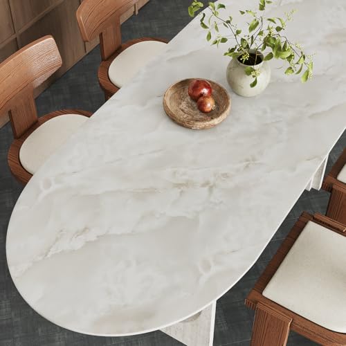 VaryPaper Large Size 32"x354" Cream Marble Wallpaper Peel and Stick Countertops Waterproof Marble Contact Paper for Cabinets Desk Table Vinyl Wrap Removable Granite Wall Paper for Kitchen Bathroom - size: 32" x 354"