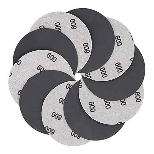 VIBRATITE 600 Grit 6 Inch Hook & Loop Sanding Discs, 30PCS - size: 6 Inch (600 Grit)