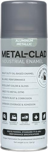 1 Can Aerosol Spray Paint (Gloss Aluminum Metallic) 9-S-1423 - color: Gloss Aluminum Metallic, size: 11 Fl Oz (Pack of 1)