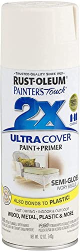 RUST-OLEUM Paint Spray SG Ivory BSQ 12OZ 249860