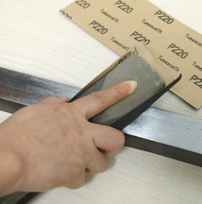 30Pcs 9 x 3.6 Inchs 220 Grit Wet and Dry Handmade Universal Sanding Sheets, Suitable for Woodworking Furniture/Automobiles/Metal/Lacquer Polishing Sandpaper - style: 220 Grit