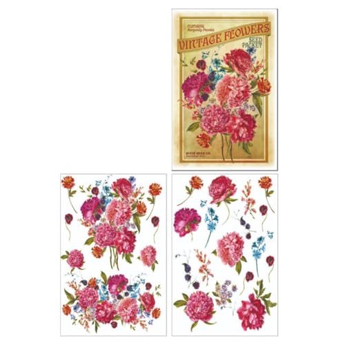 Dixie Belle Transfer - Dixie Seed Co - (3) 8� x 12"" Sheets