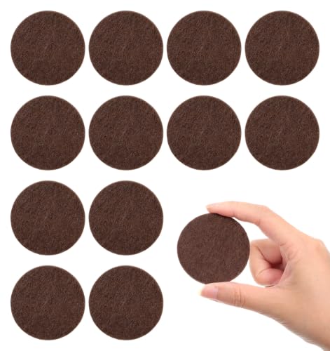 12 PCS Felt for Chair Legs, 2 Inch Adhesive Felt Pads
