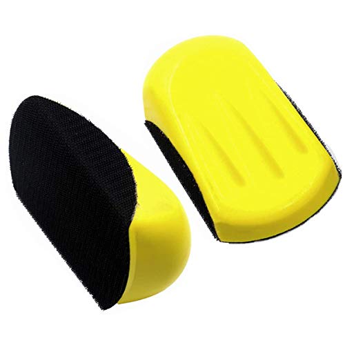 VIBRATITE 6 Inch Mouse Sanding Blocks, Hook & Loop Hand Sander, 2PCS - size: 6" Mouse*2