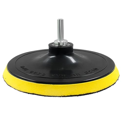 Luomorgo 6 Inch Hook & Loop Backing Pad Orbital Sander Polisher - style: 6 Inch