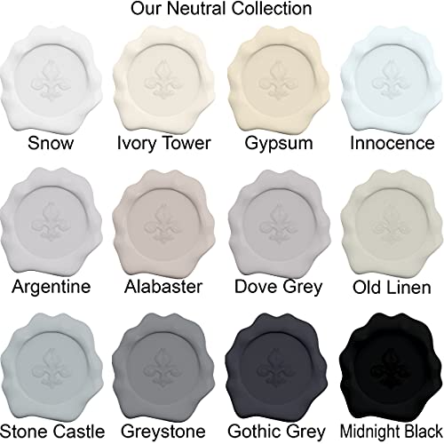 Renaissance Chalk Finish Paint - Old Linen 1 Pint (16oz) - Chalk Furniture & Cabinet Paint - Non Toxic, Eco-Friendly, Superior Coverage - color: Old Linen, size: 16 Fl Oz (Pack of 1)