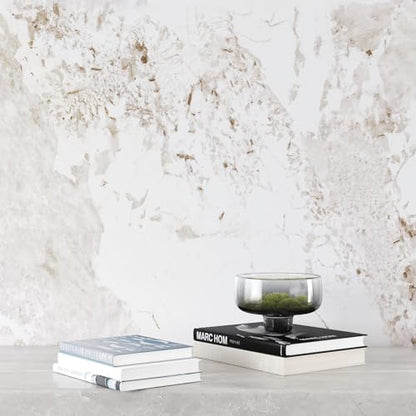 VEELIKE Matte White Marble Contact Paper for Countertops Peel and Stick Kitchen Countertop Contact Paper 118''x32'' Wide Marble Wallpaper Peel and Stick Removable Countertop Paper for Bathroom Desk - size: 32" x 118"