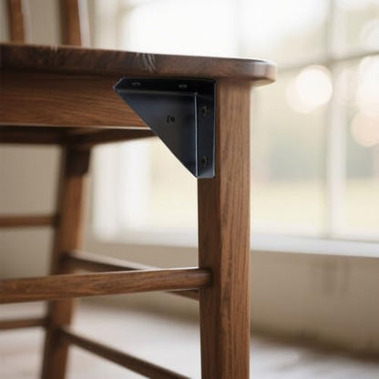 2-9/16" Corner Brace L Bracket for Wood – 10 Pack Right Angle Brackets