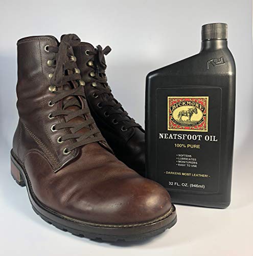 Bickmore 100% Pure Neatsfoot Oil - Leather Conditioner and Wood Finish - size: 8 Fl Oz (Pack of 1)