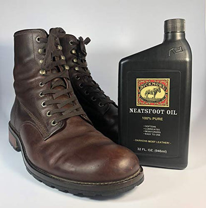 Bickmore 100% Pure Neatsfoot Oil - Leather Conditioner and Wood Finish - size: 8 Fl Oz (Pack of 1)