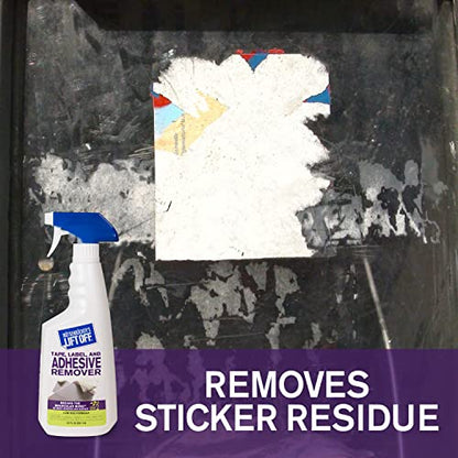 Lift Off Tape, Label & Adhesive Remover, 1 Gallon, 40801 (Pack of 4) - size: 128 Fl Oz (Pack of 4)
