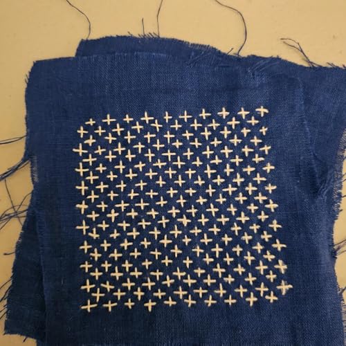 Sashiko Stencil Embroidery Stencils for Crafts Reusable 8"x6" - style: Sashiko