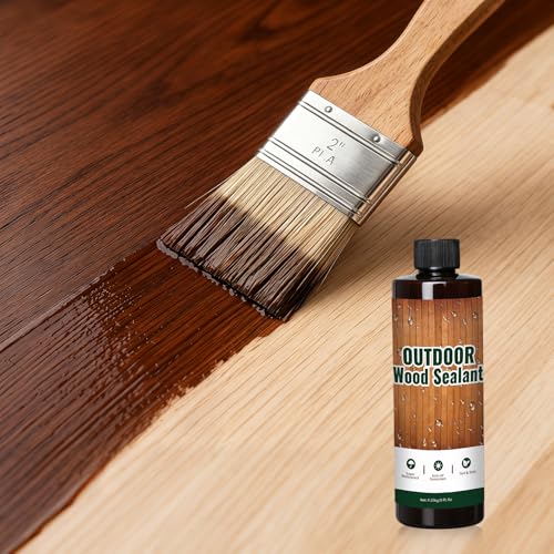 Wood Stain and Sealer in One - 8.8oz & Classic Walnut/Pecan - color: Classic Walnut/Pecan, size: 8.8 oz
