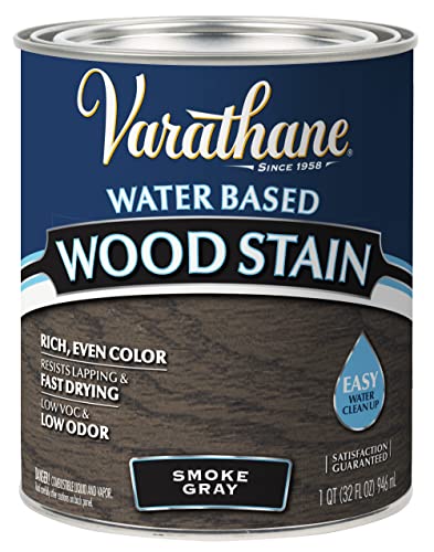 Varathane Smoke Gray Wood Stain - color: Smoke Gray, size: 1 Quart (Pack of 1)