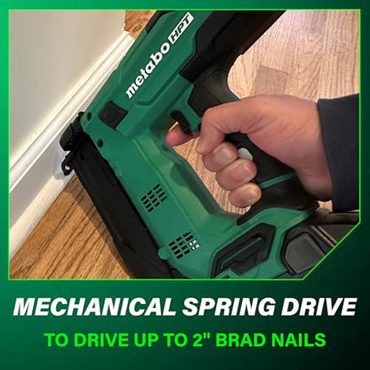 Metabo HPT Brad Nailer, 18 Gauge Cordless, 18V Kit, NT1850DG - style: NT1850DG - Includes Battery and Charger