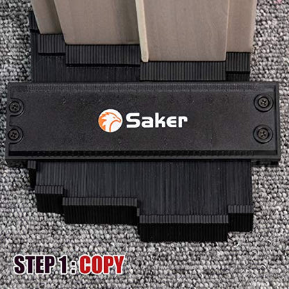 Saker Contour Gauge Profile Tool 5 Inch Black - style: 5inch Black