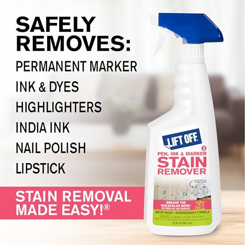Lift Off Pen, Ink & Marker Stain Remover, 22 fl oz, 40901 - size: 22 Fl Oz (Pack of 1)