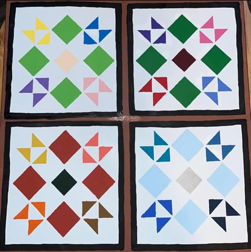Barn Quilt Stencils for Crafts 12” Quilt Block Stencil - style: Quilt Block