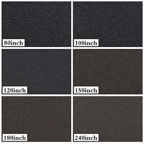 MAXAMN 80-240 Grit Sandpaper, 24Pcs 9x11 Wet Dry Sanding Sheets, for Wood