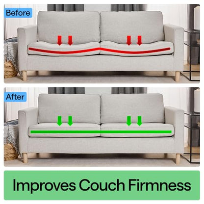 GORILLA GRIP Couch Cushion Support Board for Sagging Sofas, 21.5x78 Gray - size: 21.5" x 78" Oversized Sofa