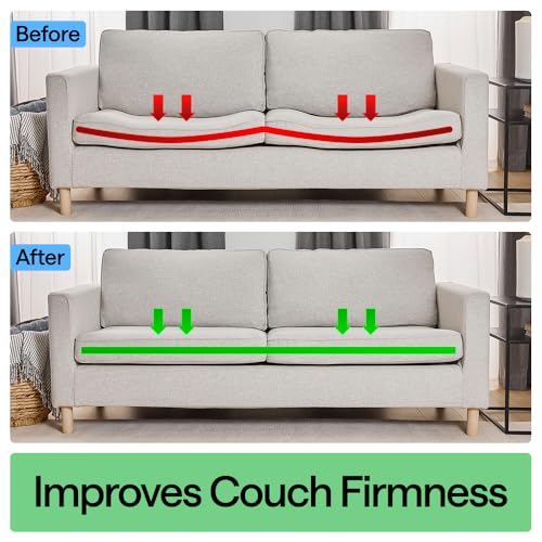 GORILLA GRIP Couch Cushion Support Board for Sagging Sofas, 24x78 Gray - size: 24" x 78" Wide Oversized Sofa