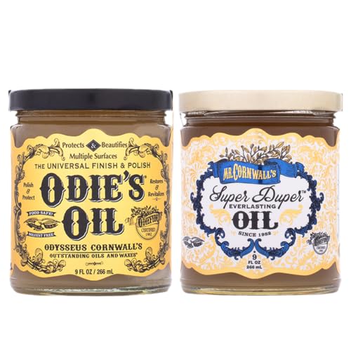 Odie's Oil & Mr. Cornwall's Super Duper Oil Universal Combo Kit, Two 9 oz Jars