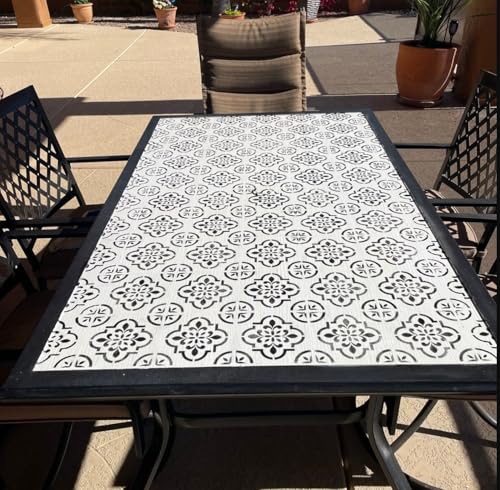 Talavera Stencil Mexican Stencils 4” - style: Tile-4"/49p