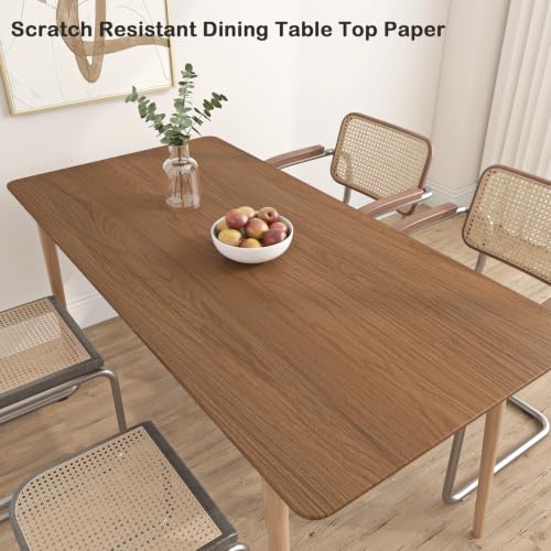 ICOOP Brown Walnut Wood Grain Peel and Stick Contact Paper 15.8"×120" - color: Walnut Wood, size: 15.8" x 120"