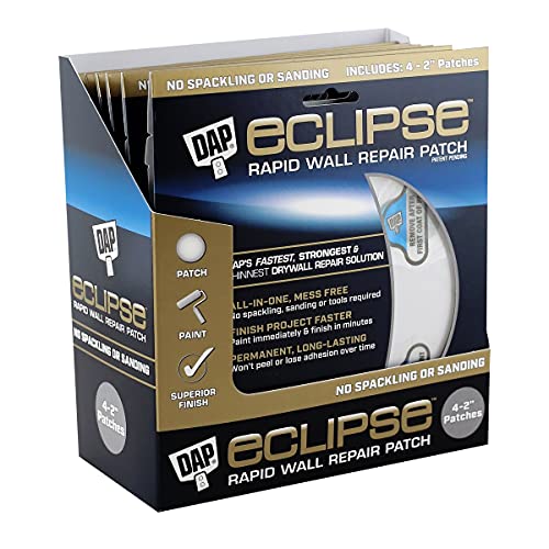 DAP 7079809161 2 in. Eclipse Rapid Wall Repair Patch - Pack of 6