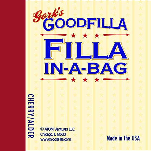 GoodFIlla Cherry, 12 Pound, Wood and Grain Filler Powder, Stainable, Paintable, Sandable, Versatile | Zero Waste - color: Cherry, size: 12 lb