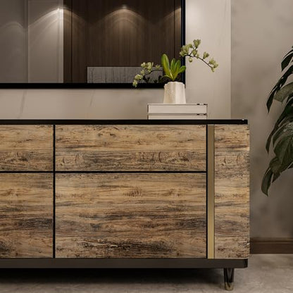 3yecao 48"×354" Brown Wood Wallpaper for Office Natural Wood Contact Paper - color: Brown, size: 48" x 354"