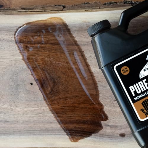 WALRUS OIL - 100% Pure Tung Oil, Wood Finish for Any Woodworking Project, Natural, Vegan, Food-Safe. 16oz Jug