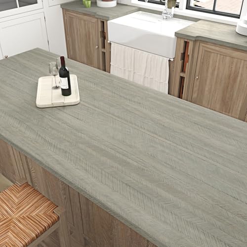 Herringbone Peel and Stick Wallpaper 17.7" x 120" Wood Grain Contact Paper for Cabinets Countertops Walls Furniture Waterproof Self Adhesive Removable Wallpaper for Bedroom Living Room - color: Light Herringbone