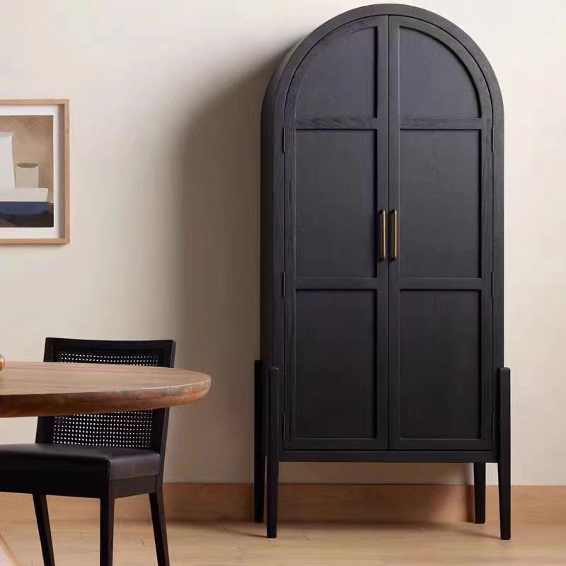 Acrylic Wood Paint for Furniture - Eggshell luster Paint Suitable for Wood Surface Renovation, Water-based All In One Paint, Non-toxic & Odorless (All black, 16 Fl Oz (Pack of 1)) - color: All Black