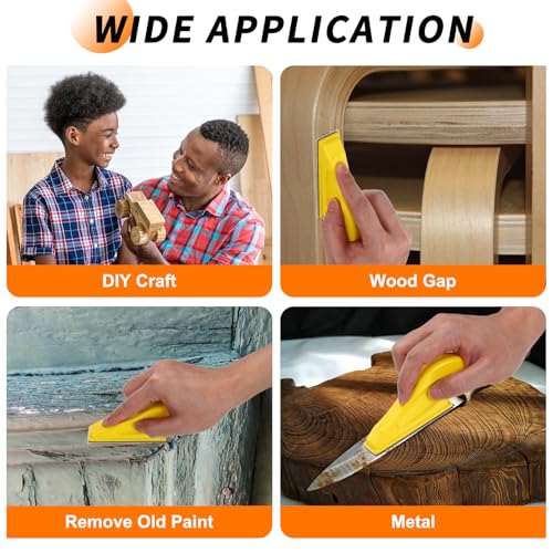 100 Pcs 80 Grit Sandpaper 4.5x5.5 Inch Sand Paper Alumina Abrasive - size: 4.5 x 5.5 Inch(80 Grit)