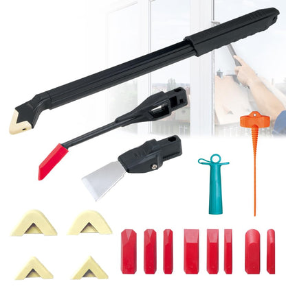 ORXPLUS TOOLS 3 in 1 Extended Caulking Tool Kit (20-Piece Set)