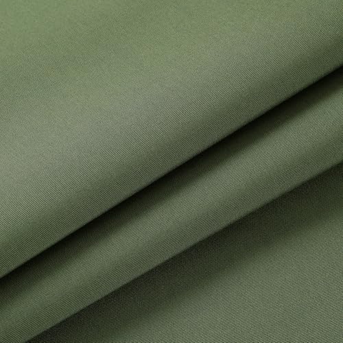 600D Outdoor Upholstery Fabric 58” W Waterproof Canvas Fabric by The Yard - color: Army Green, size: 12 yard