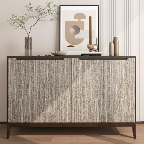 LaCheery 24"x160" Removable Grasscloth Textured Wallpaper Peel and Stick Metallic Taupe Wallpaper Self Adhesive Fabric Contact Paper Peel and Stick for Bathroom Bedroom Walls Desk Furniture Vinyl Roll - size: 24" x 160"