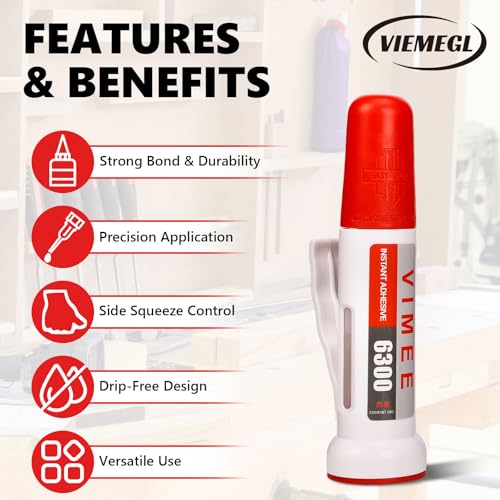 Super Glue Dispenser with Precision Needle Tips