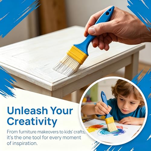 2 Inch Paint Brush Set - 40-Count Chip Brushes