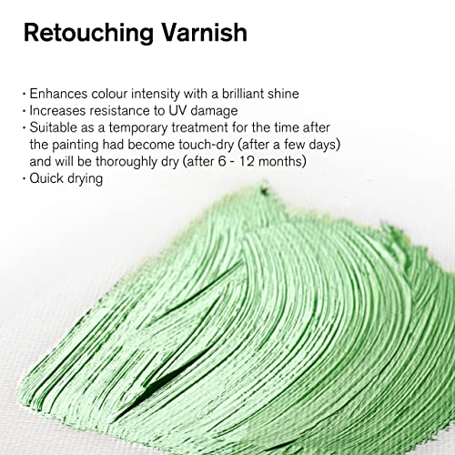 Winsor & Newton Professional Artists' Retouching Varnish, 500ml Bottle - color: Retouching Varnish, style: 16.9-oz Bottle