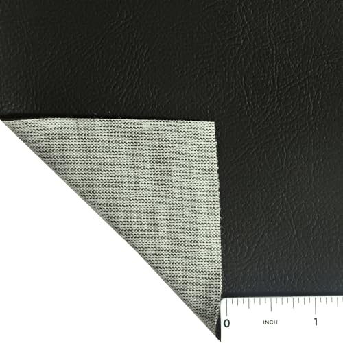 Vinyl Midnight Black 54" Wide 5 Yards Auto Home Commercial - color: Black Midnight, size: 5 Yards