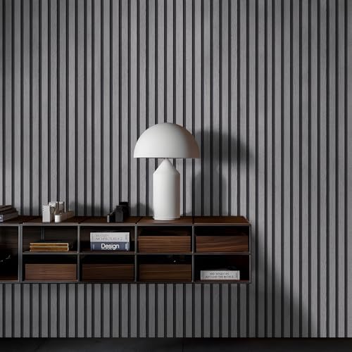 myforHD Wallpaper Peel and Stick Wood Grating Stripe Self-Adhesive Wallpaper Faux Wood Contact Paper Wood Slats Self Adhesive Wall Paper PVC Vinyl Film Removable Waterproof 17.3" x 393" - color: Wood I, size: 17.3" x 393.7"