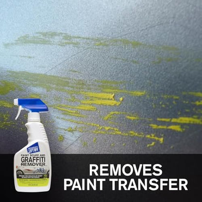 Motsenbocker’s Lift Off 45406-4PK 16-Ounce Paint Scuff and Graffiti Remover Easily Removes Paint Scuffs, Spray Paint, Acrylic from Multiple Surfaces Vehicles, Brick, Boats, Concrete, Pack of 4 , white - size: 16 Fl Oz (Pack of 4)