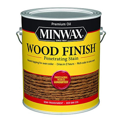 Minwax Wood Finish, Red Oak, 1 Gallon - color: Red Oak, size: 1 Gallon