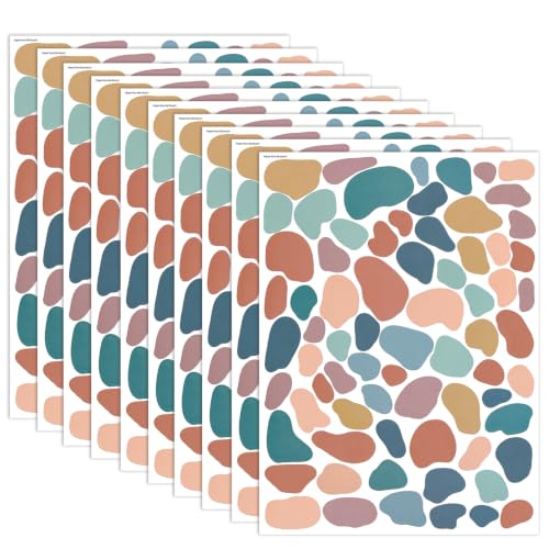 720 Pcs Boho Terrazzo Stickers - style: Terrazzo