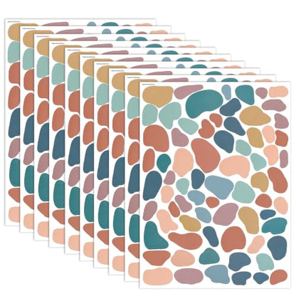 720 Pcs Boho Terrazzo Stickers - style: Terrazzo